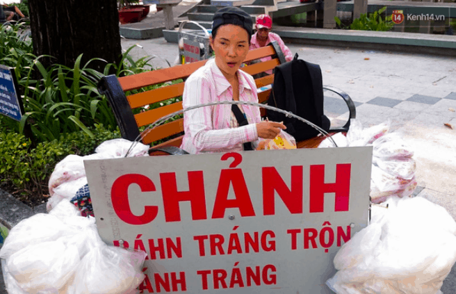 bánh tráng trộn sài gòn