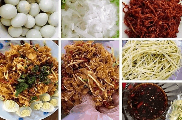 bánh tráng trộn sài gòn