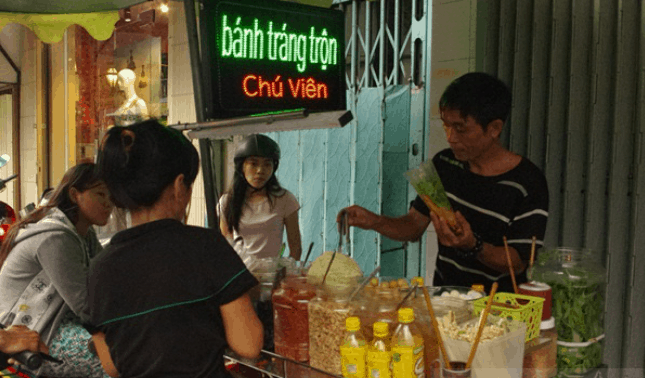 bánh tráng trộn sài gòn