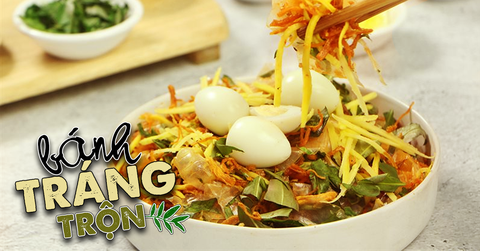 Bánh tráng trộn luôn là món ăn hấp dẫn dễ gây nghiện, bánh tráng long an giá sỉ