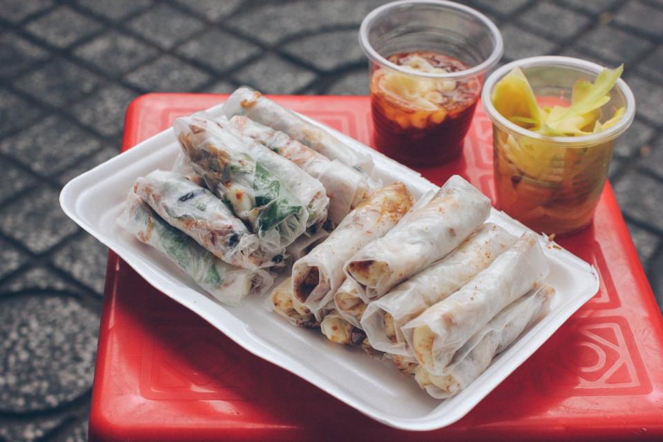 Bánh tráng cuốn Dì Hồng