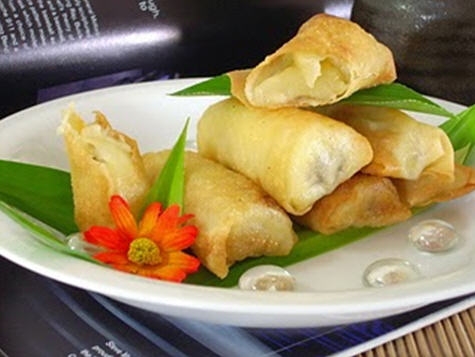 Bánh tráng chiên chuối